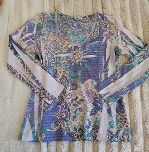 Vintage Suzie Petite Blouse Size PM